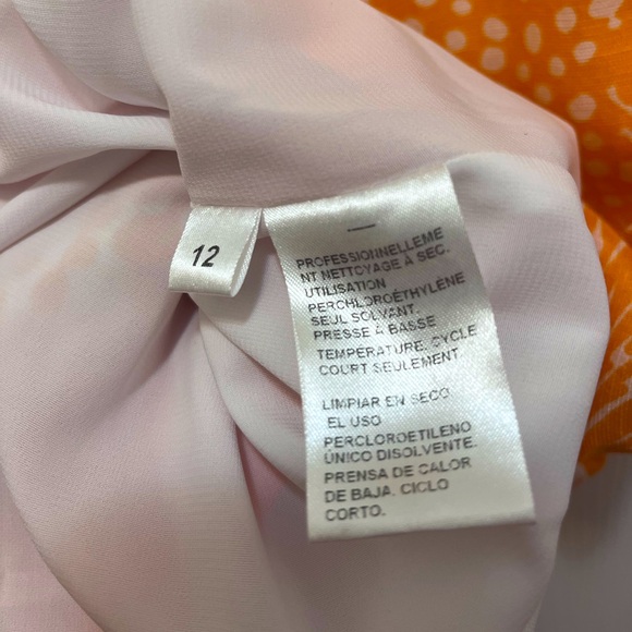 Don Caster Silk, Cotton, & Linen Shift Dress Size 12 - Picture 6 of 8